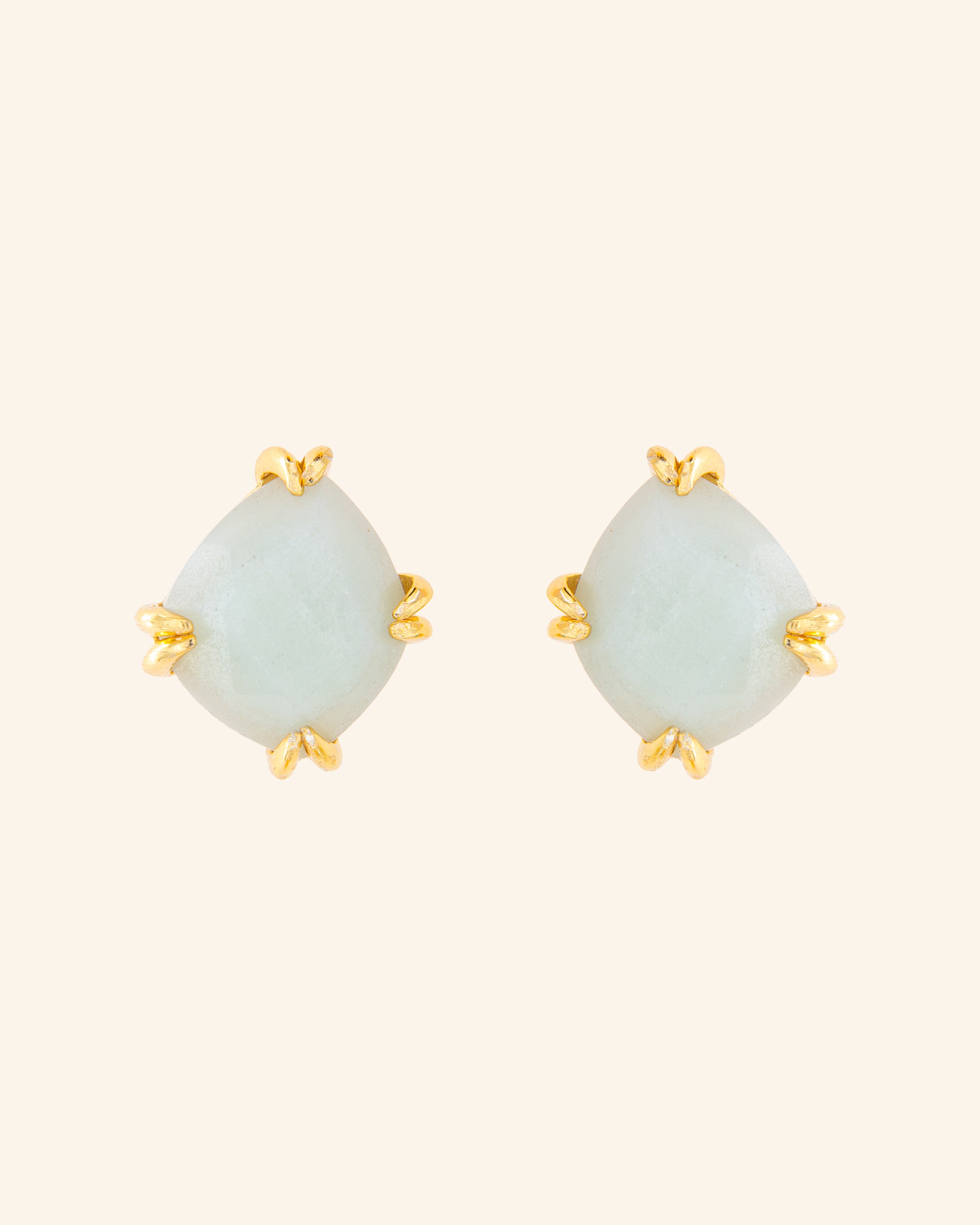 Pendientes Candy Tail con amazonita