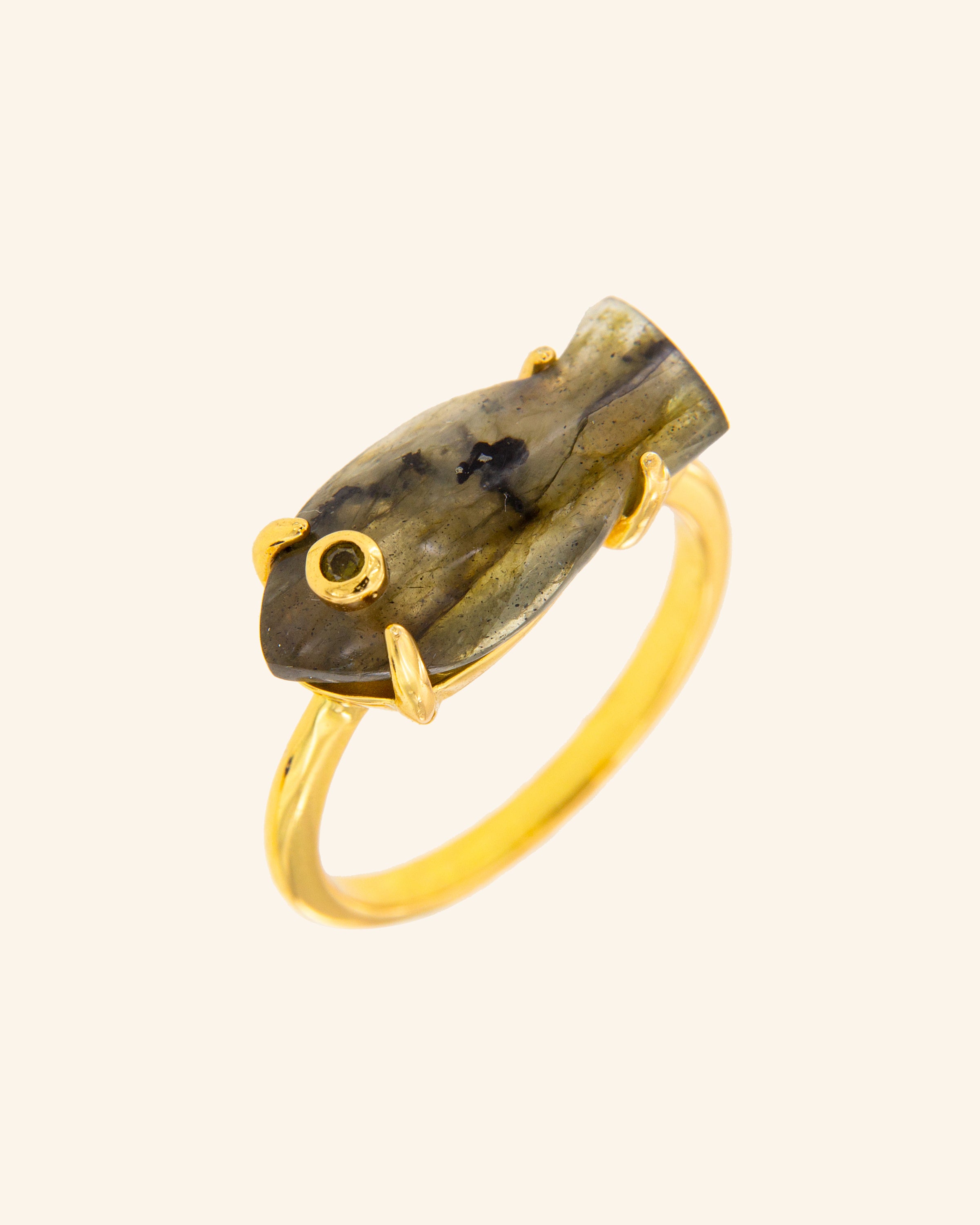 Anillo Marea Labradorita