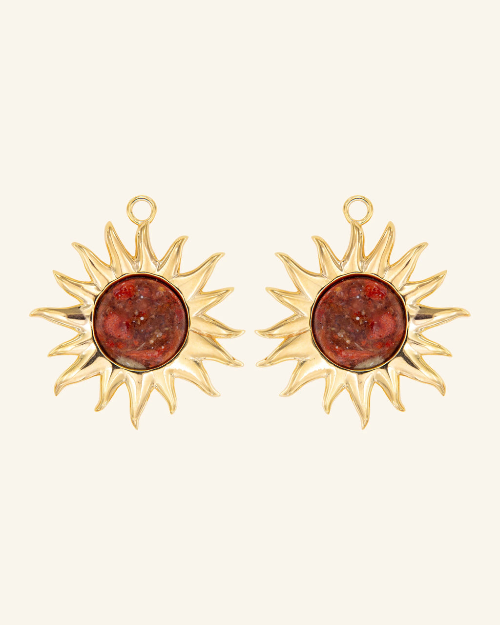 Colgantes Sol Fascinante Final Coral