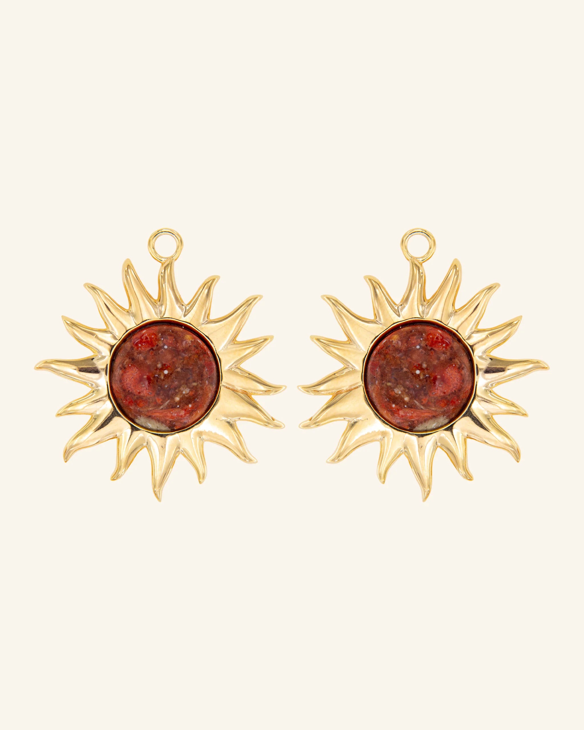 Colgantes Sol Fascinante Final Coral