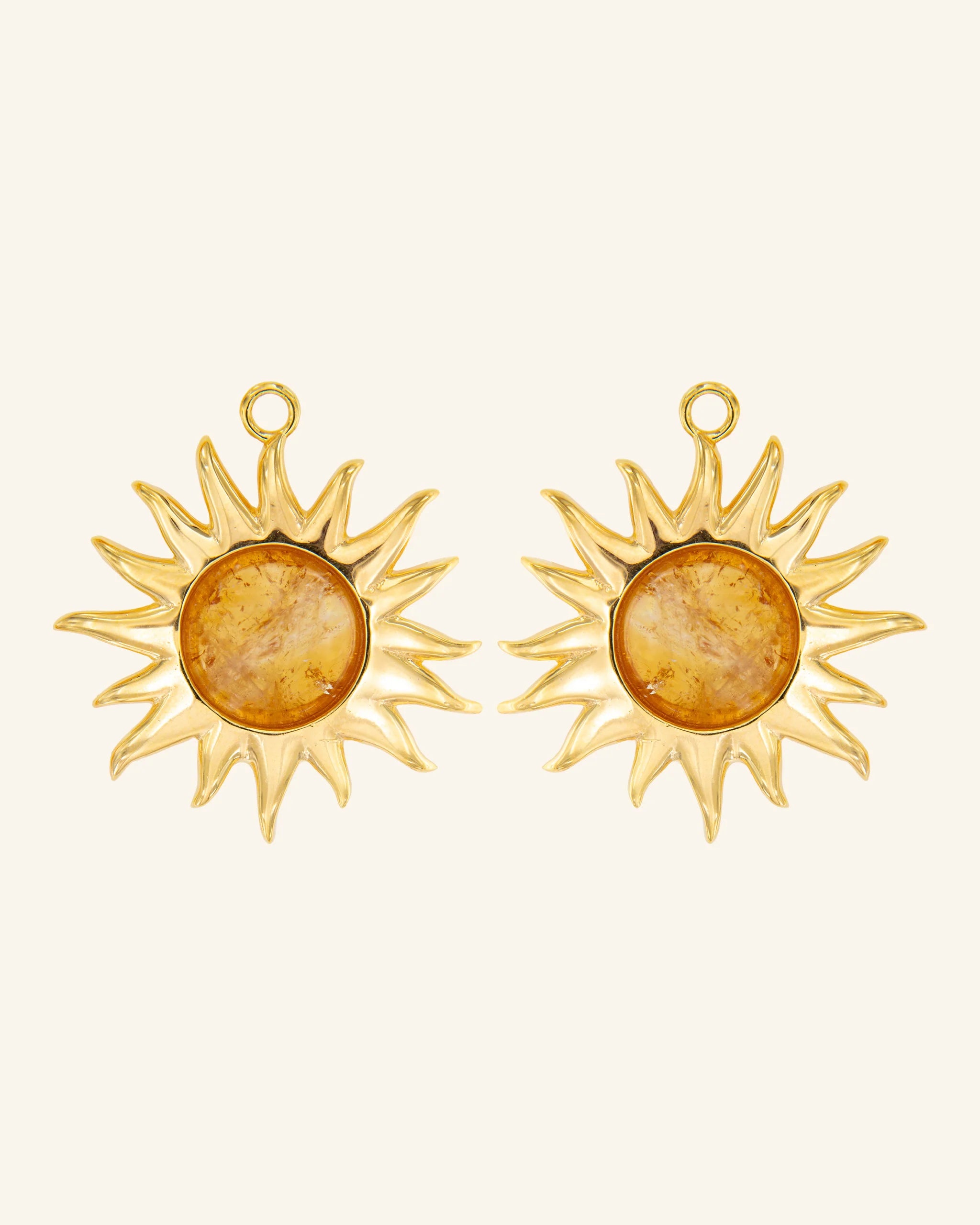 Colgantes Sol Fascinante Final Citrino