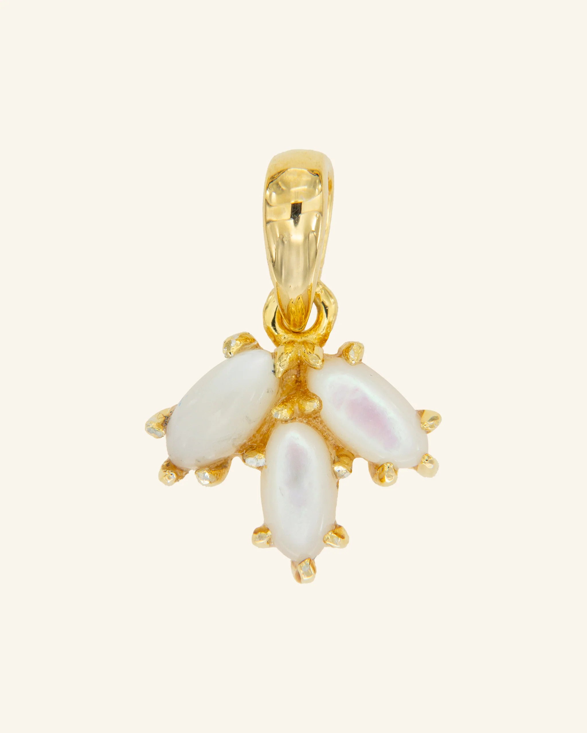 Colgante Limbo con madreperla blanca