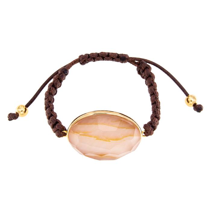 Pulsera Chance con madreperla rosa