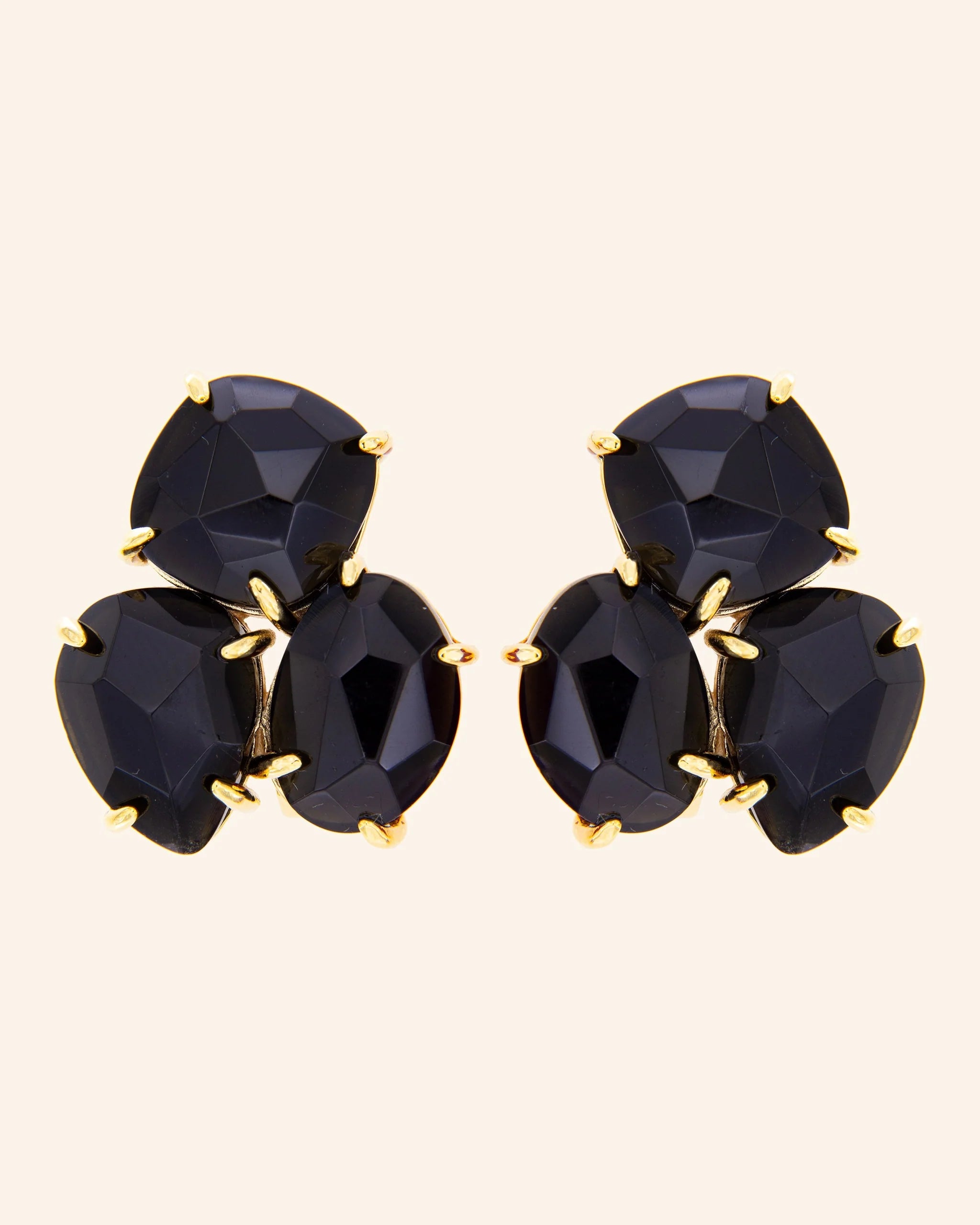 Pendientes Kraz con ónix