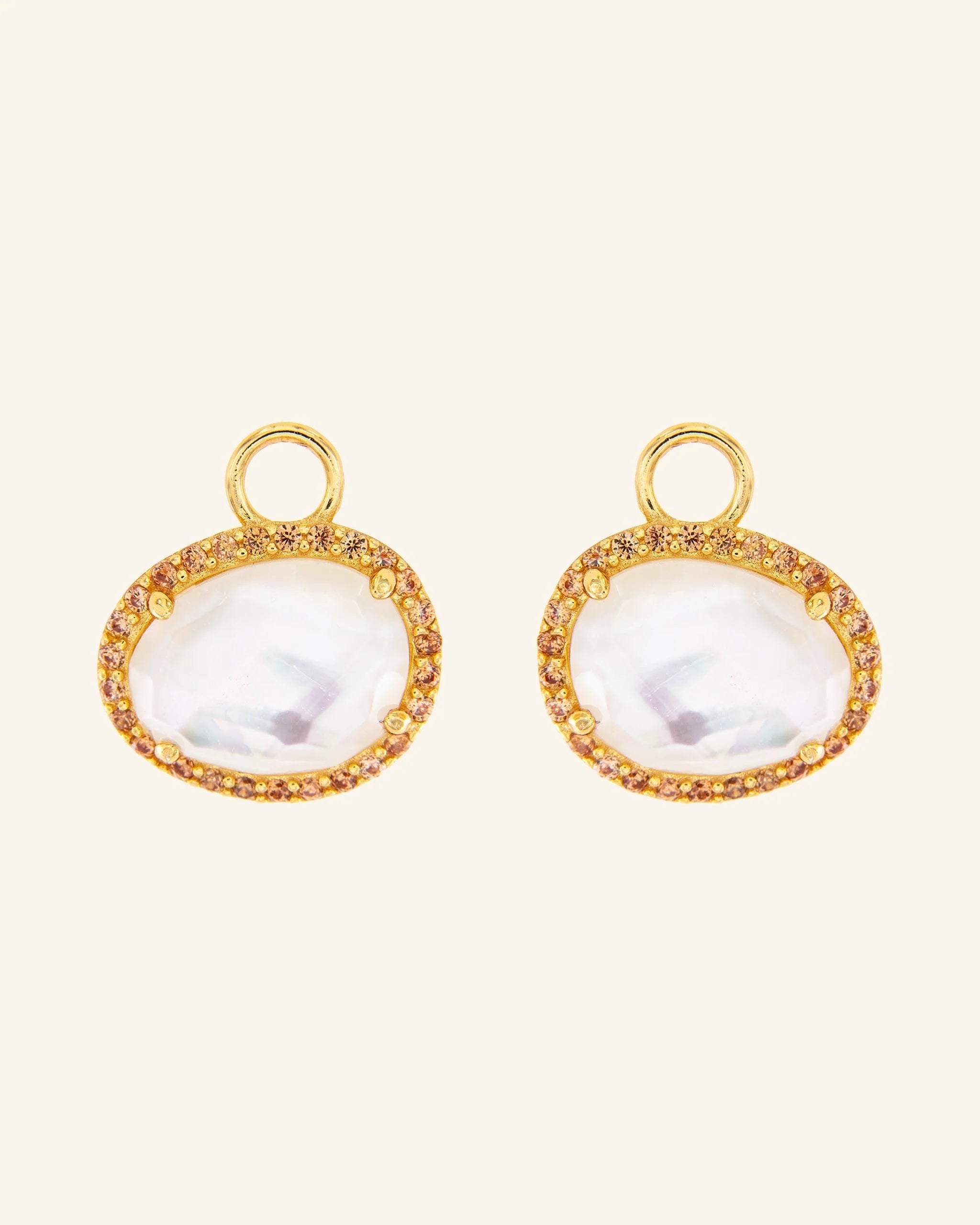 Colgantes intermedio Aleluya con Madreperla blanca