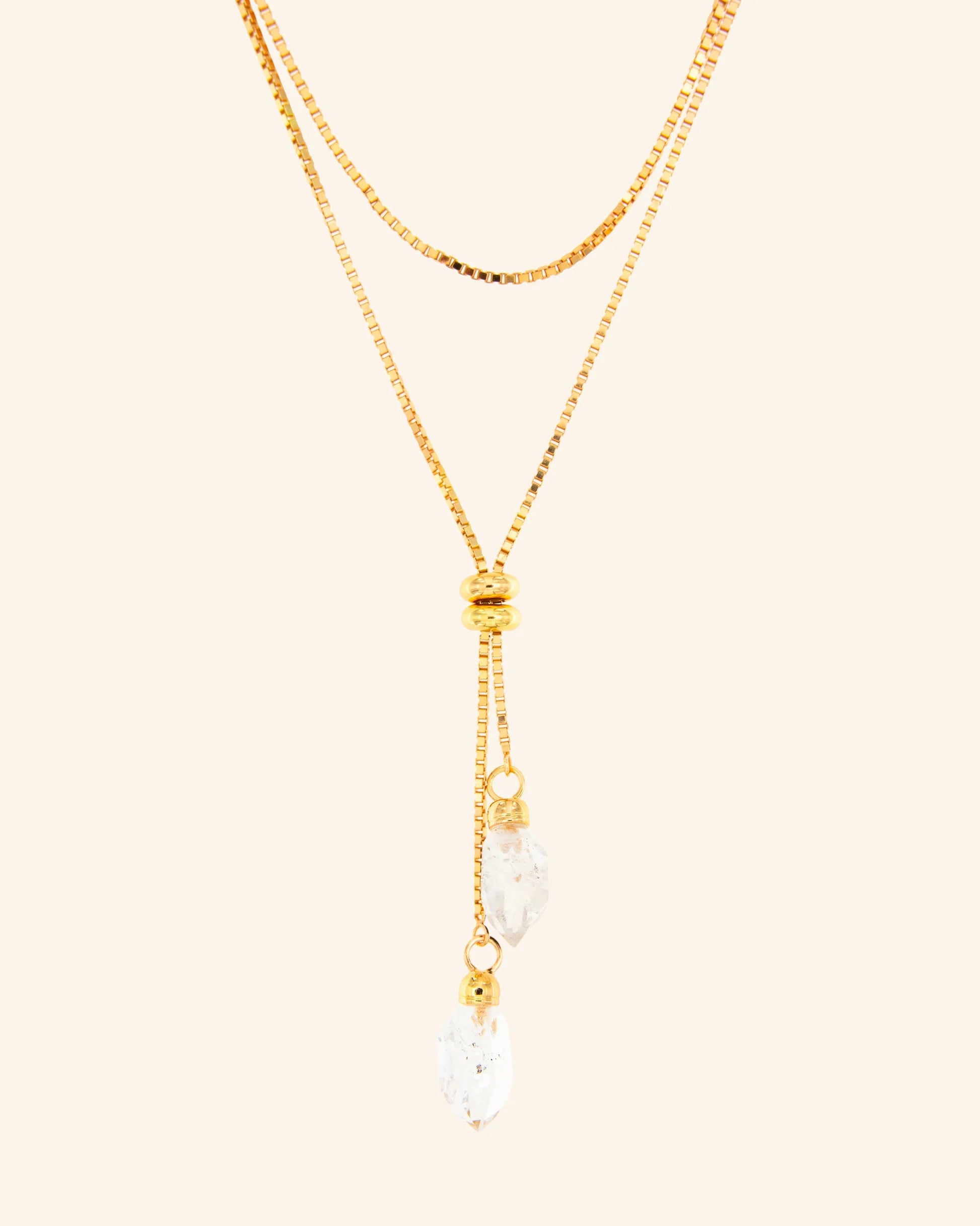 Collar Syl Cuarzo Herkimer