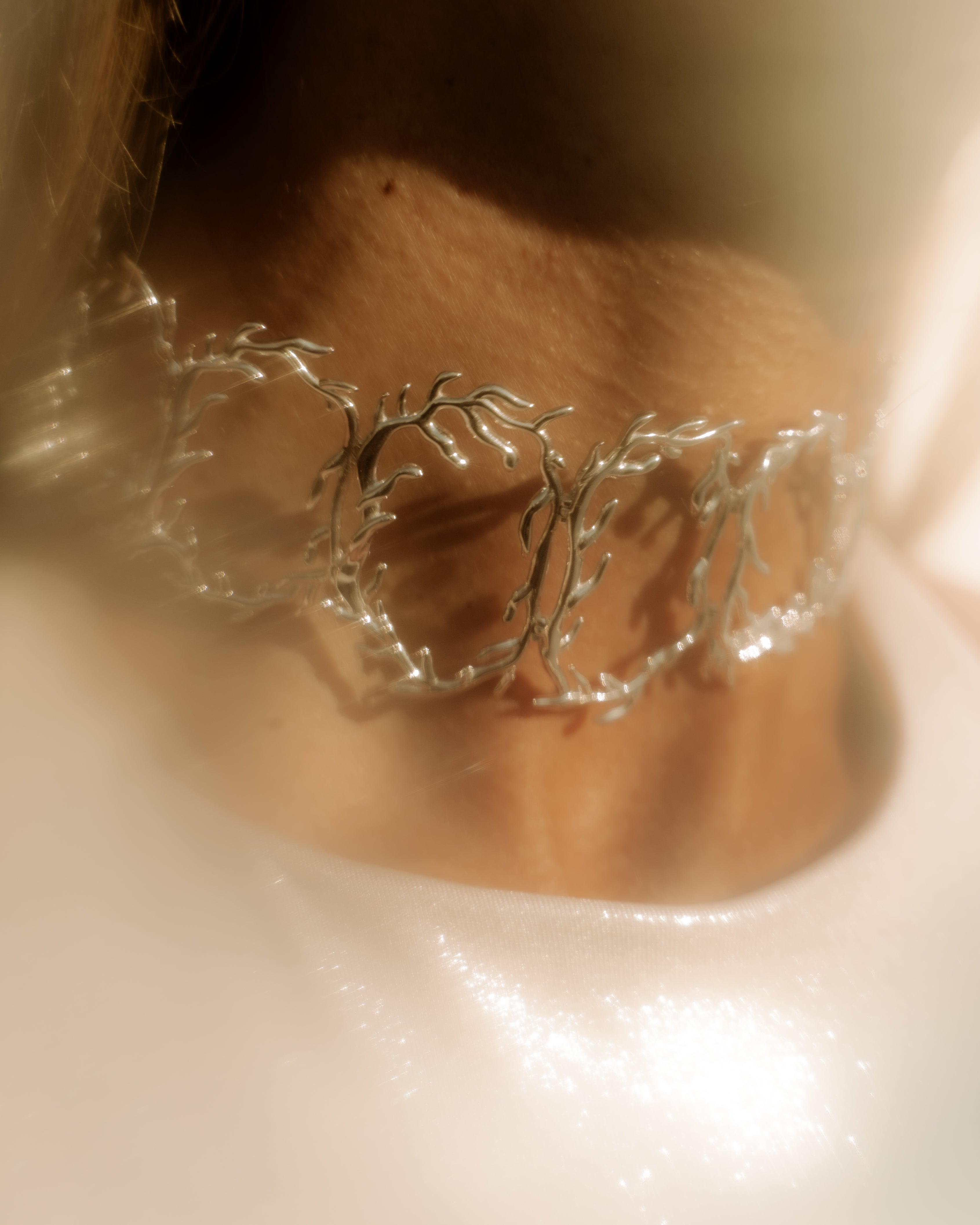 Choker Manglar Plata