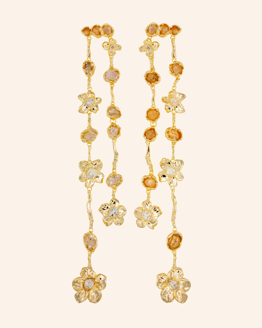 Pendientes Tintaida Citrino