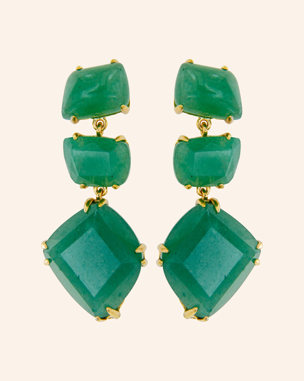Pendientes Apolo Aventurina
