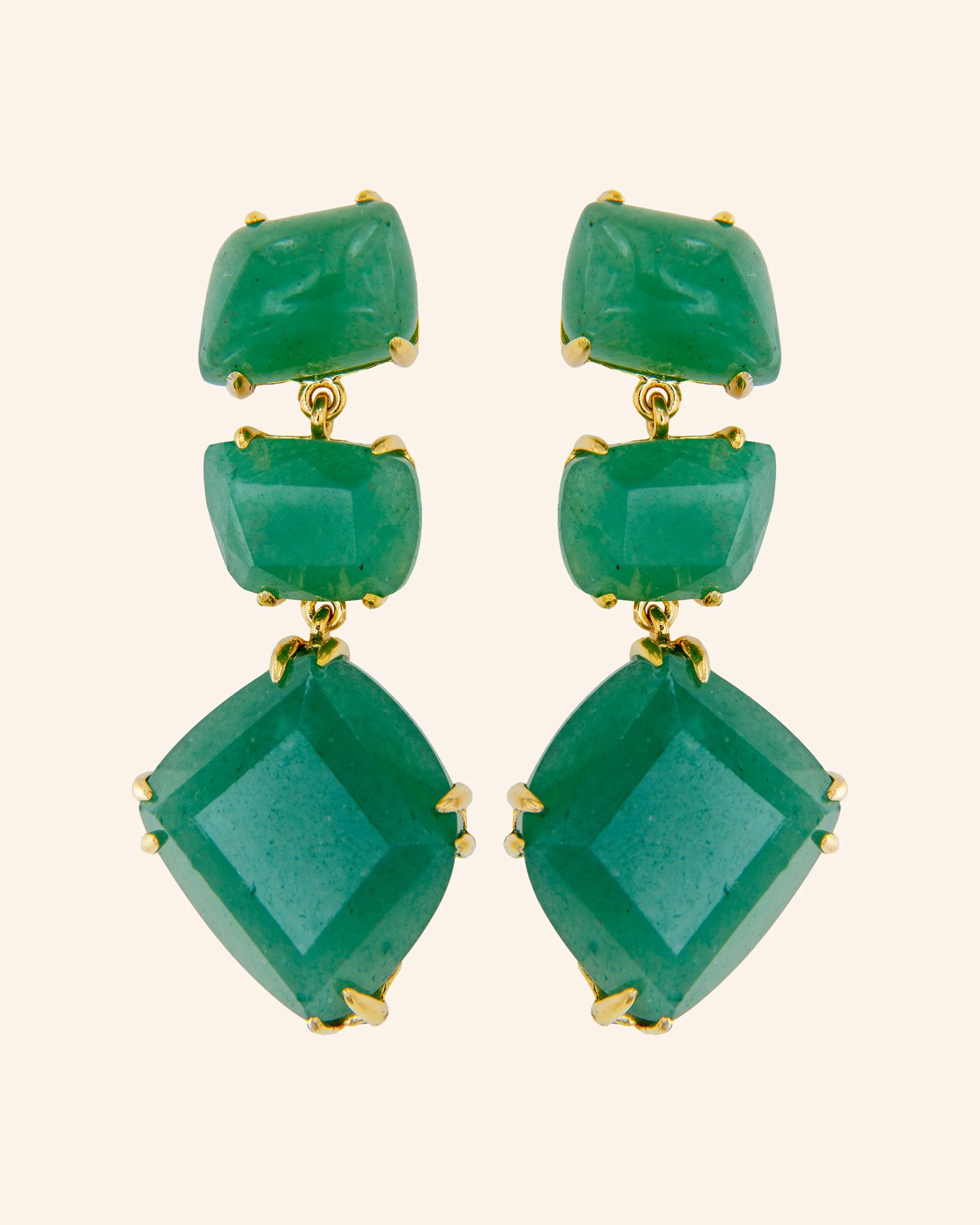 Pendientes Apolo Aventurina