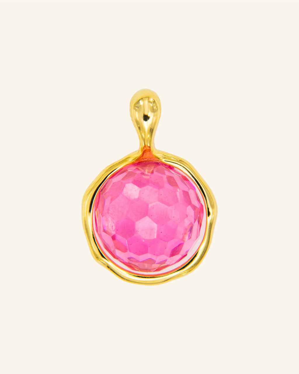 Colgante Crisálida Rosa