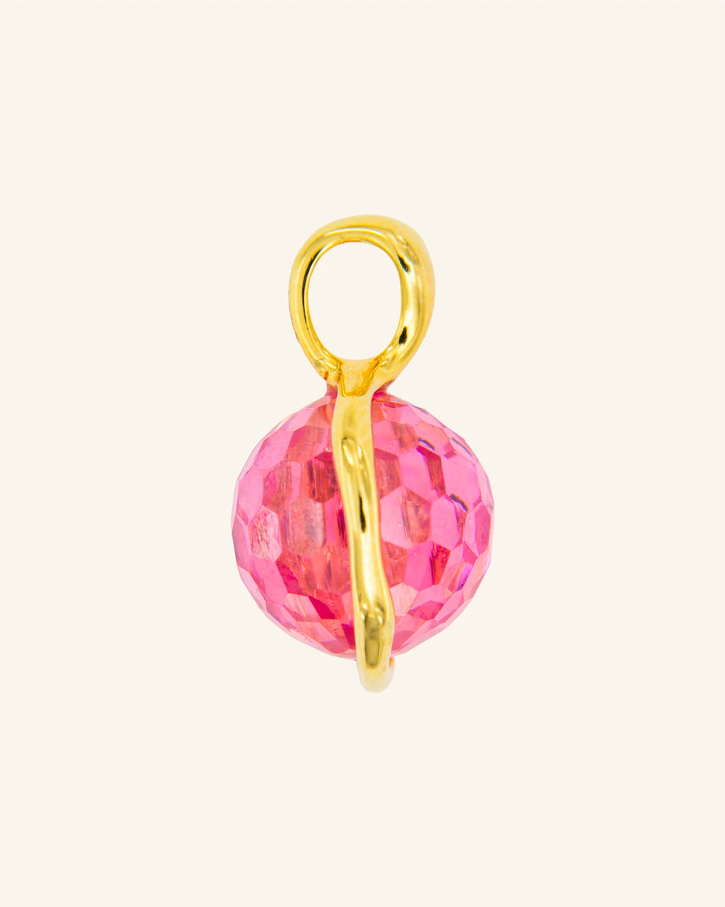 Colgante Crisálida Rosa