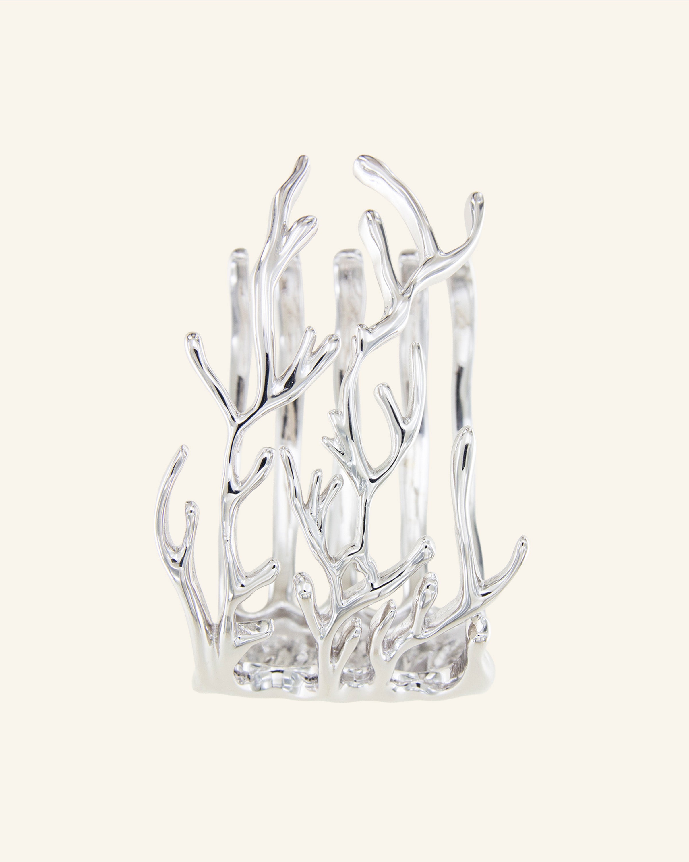 Brazalete Manglar Plata