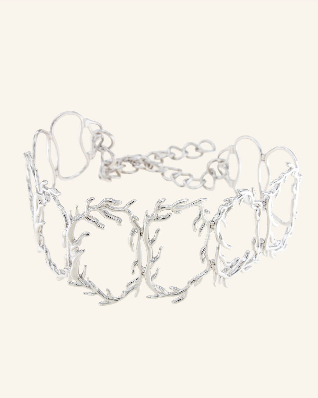 Choker Manglar Plata