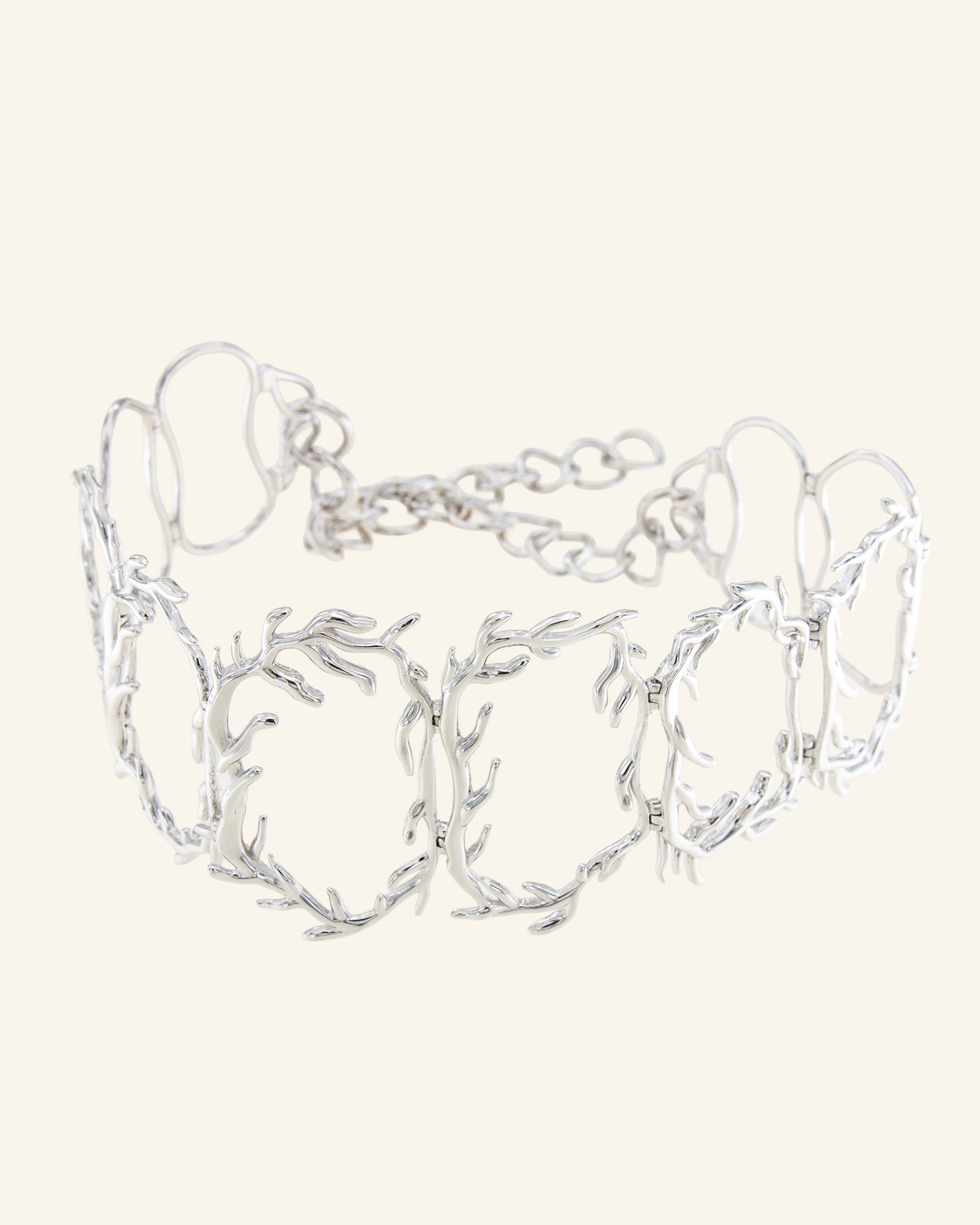 Choker Manglar Plata
