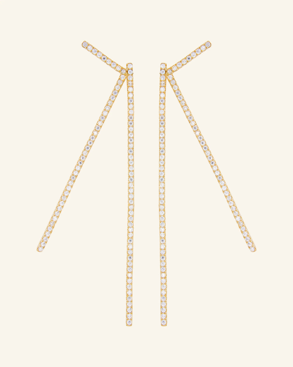 Pendientes Aurora maxi circonitas