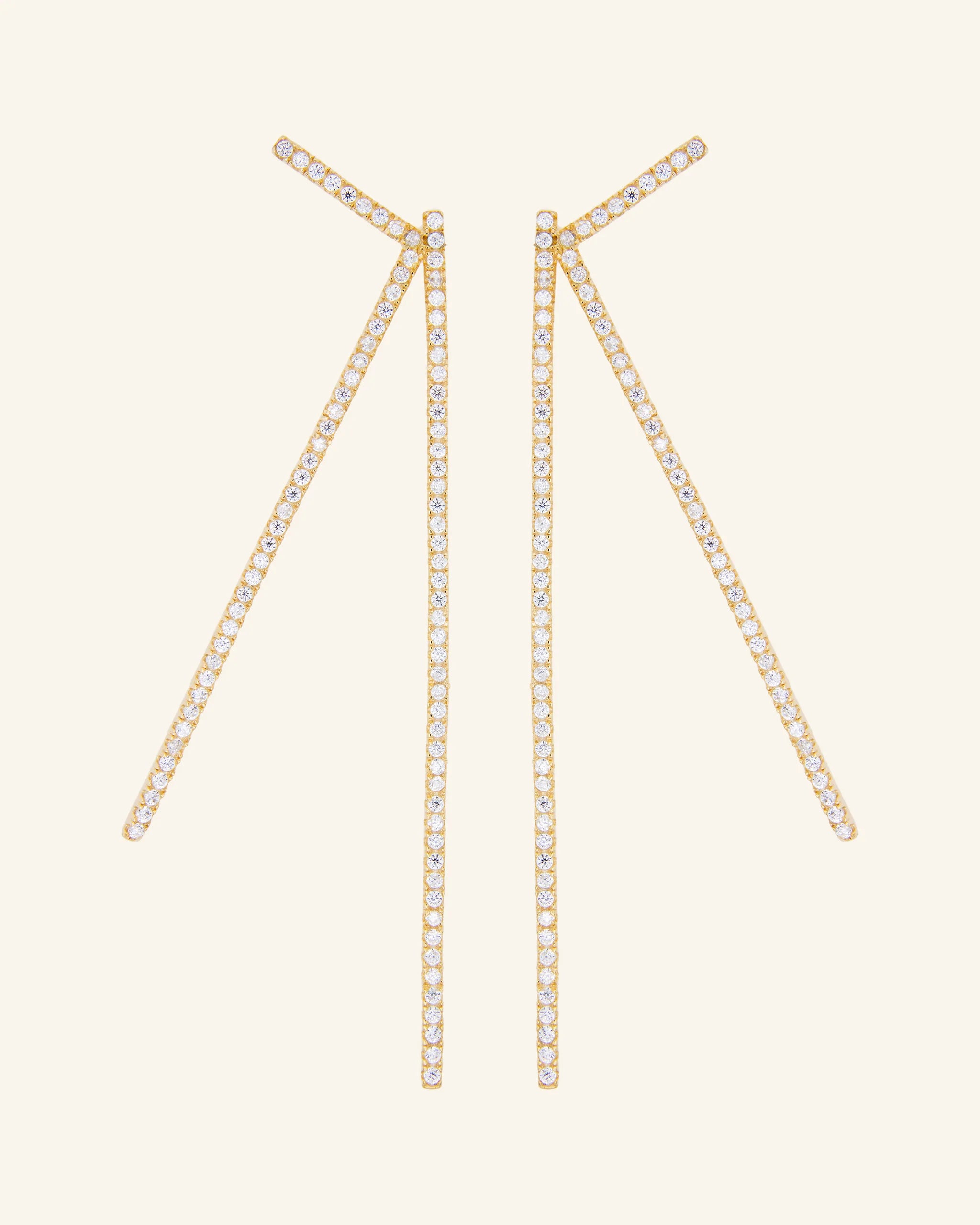 Pendientes Aurora maxi circonitas