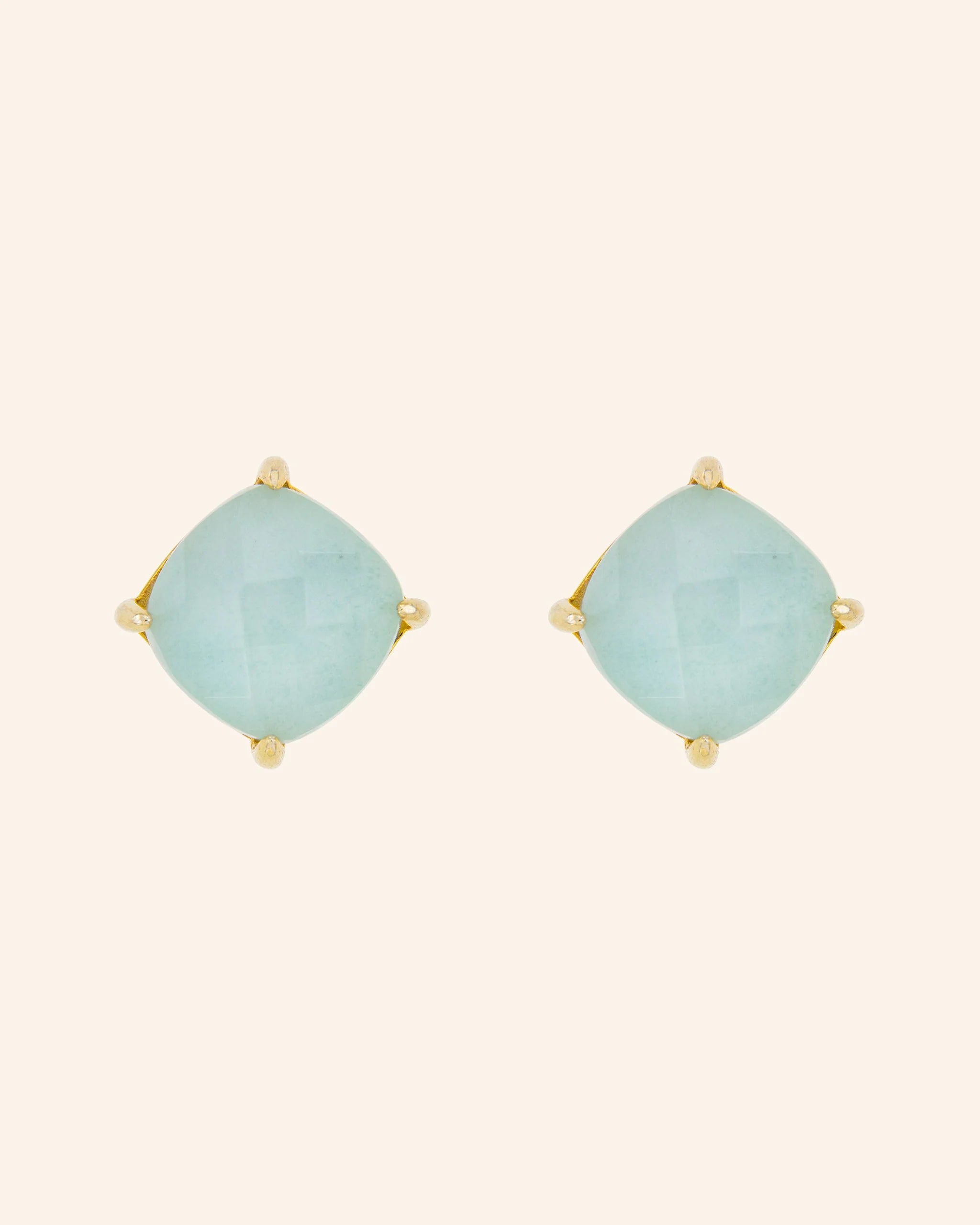 Pendientes Big Candy Amazonita