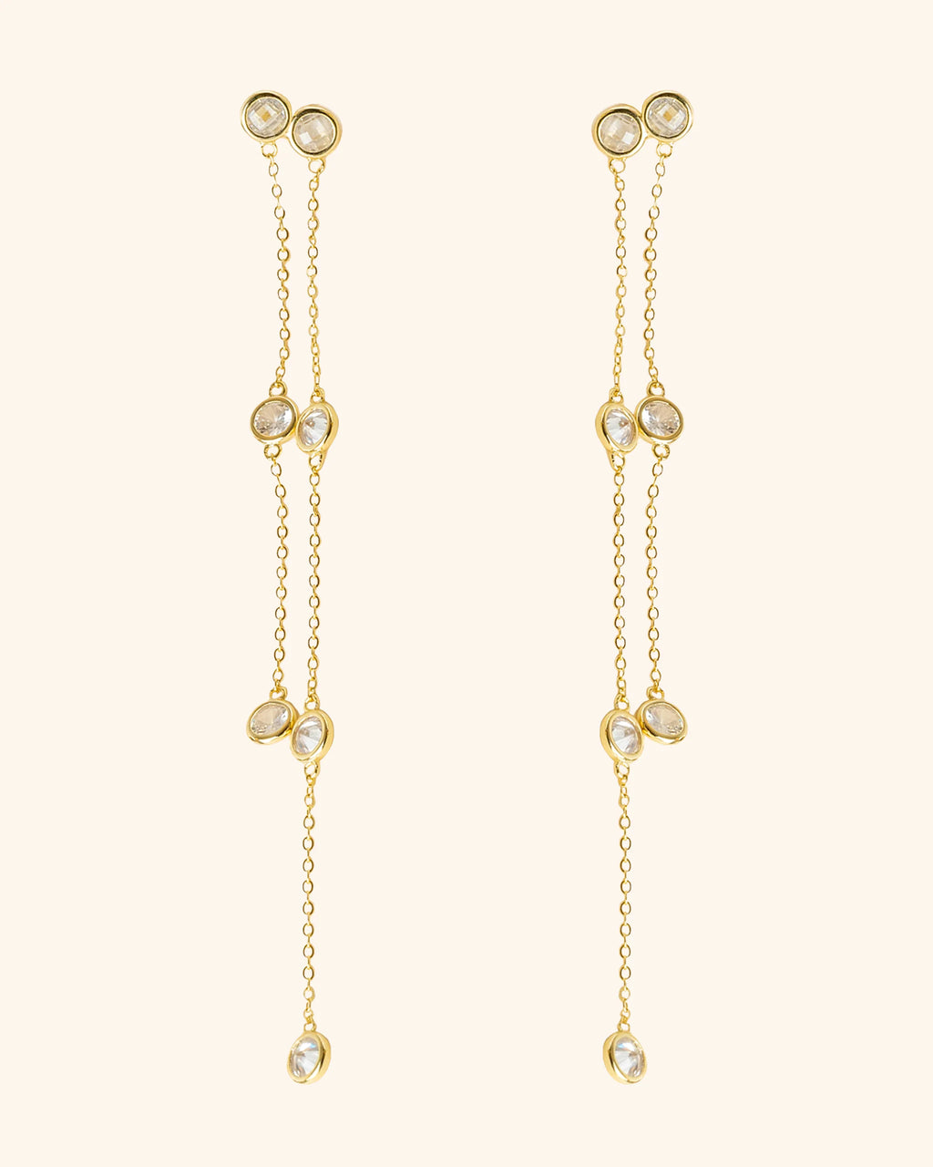 Pendientes Sirius Large incoloro