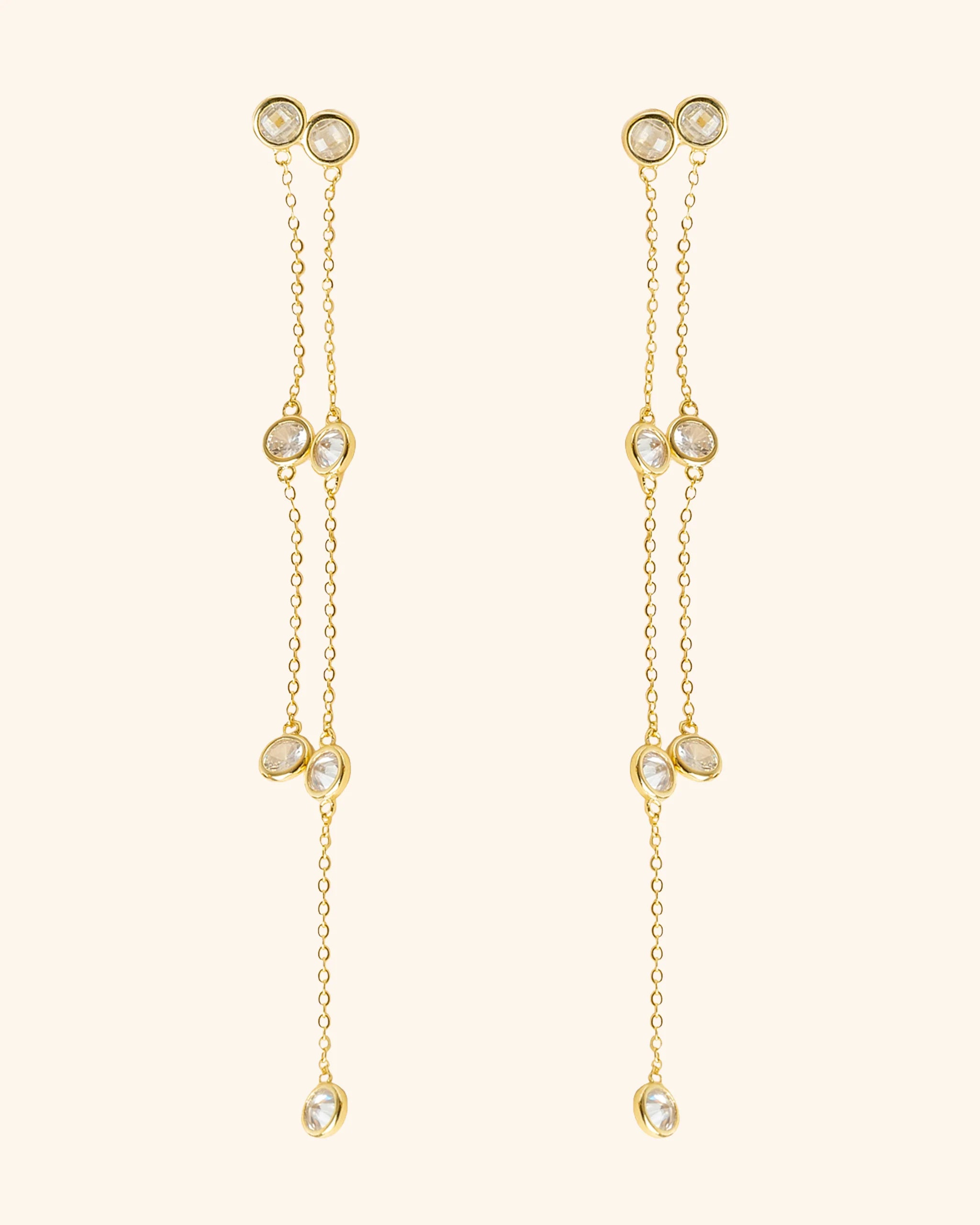 Pendientes Sirius Large incoloro