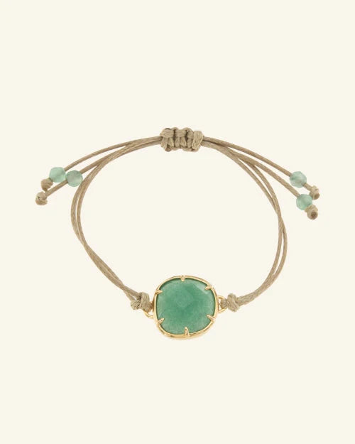 Pulsera Bizancio con Aventurina