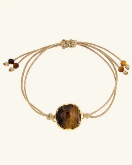Pulsera Bizancio con Ojo de Tigre
